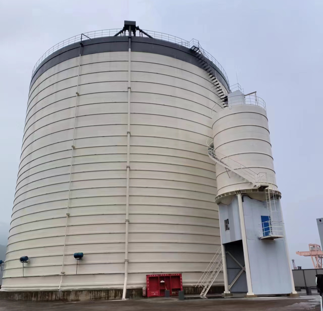 庆安10万吨水泥钢板库